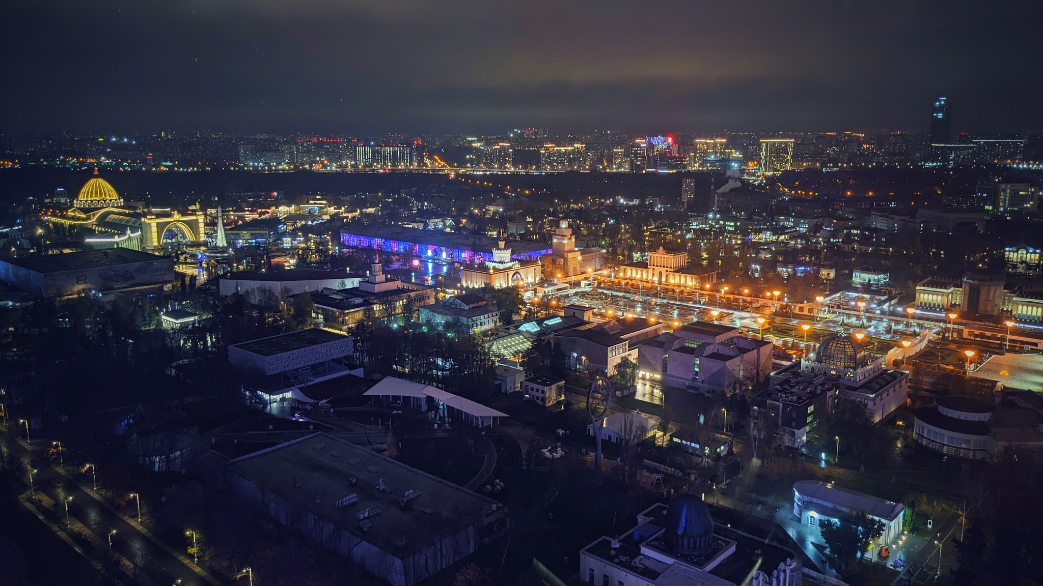 Вднх Вид Сверху Фото