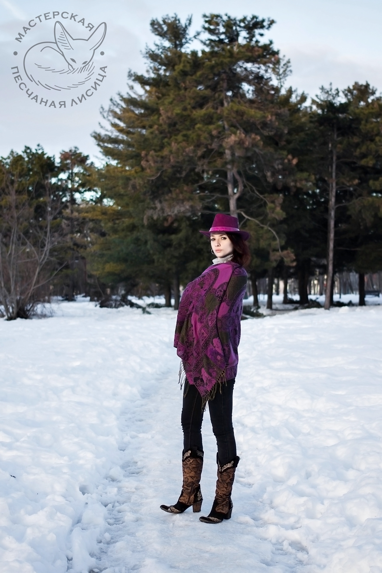 City hat in fuchsia - My, Hat, Snakeskin, Fuchsia, Handmade, Needlework without process, Longpost