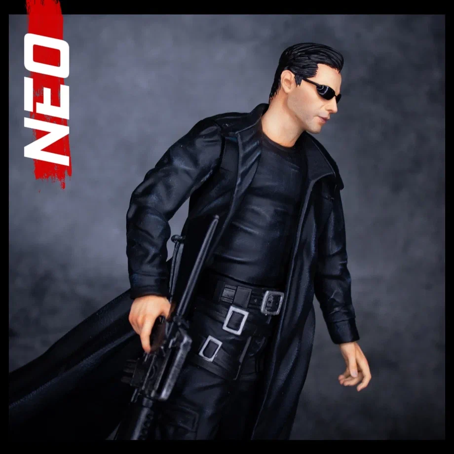 Neo - My, Figurines, Miniature, 3D печать, Painting miniatures, Scale model, 3D printer, The Matrix (film), The Chosen One, Neo, Collection, Modeling, Keanu Reeves, Longpost