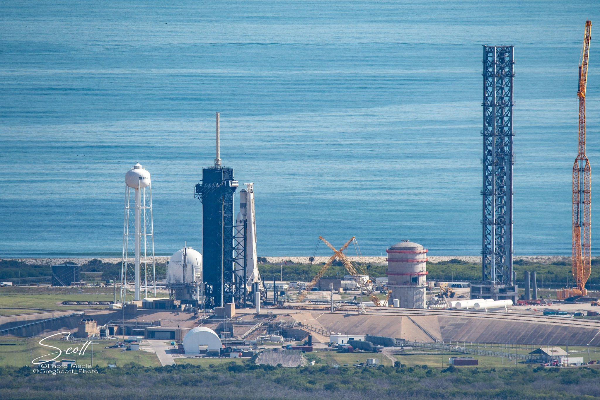 SpaceX completes work on the second launch pad for Starship and proceeds to build the third - My, Spacex, Cosmonautics, Technologies, Space, Rocket, Engineering, USA, Cape Canaveral, Longpost