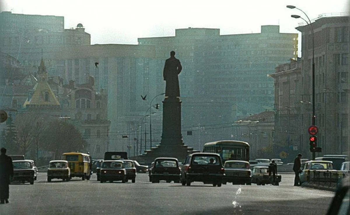 Moscow everyday life of the 70-80s - My, Old photo, Colorization, the USSR, The photo, 70th, Moscow, Longpost