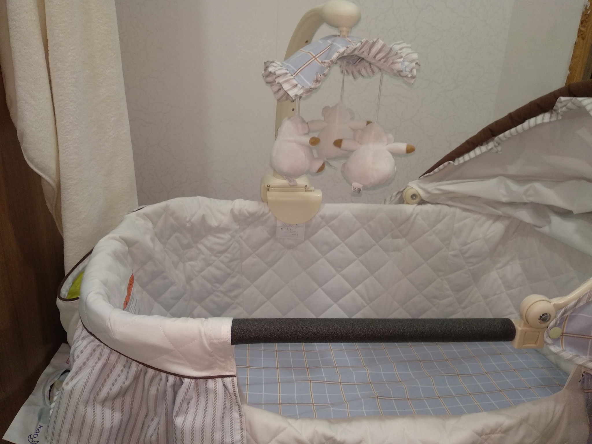 Cradle for baby, two views - Toys, Cradle, Children, Longpost