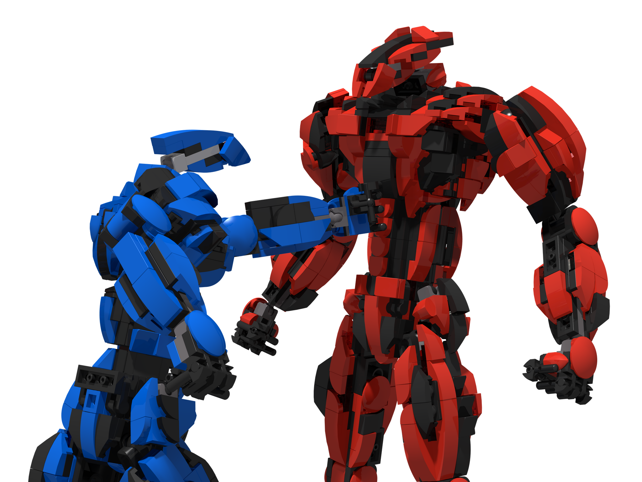 Standing here, I realize... - My, Lego, Robot, Mechanical, Artist, Metal gear, Longpost, 3D modeling