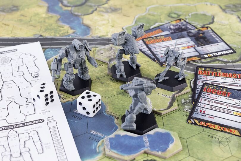 Reflections on...''Battletech'' and cubes... - Board games, Wargame, Miniature, Longpost