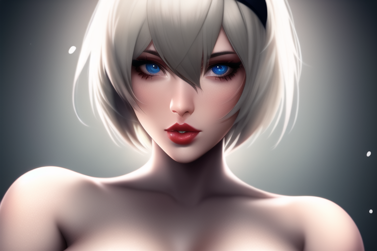 The best android from NovelAI (3) - NSFW, My, Art, Нейронные сети, Artificial Intelligence, Girls, Anime, 2D, Stable diffusion, Longpost, Anime art, Yorha unit No 2 type B, NIER Automata, Boobs, Sperm