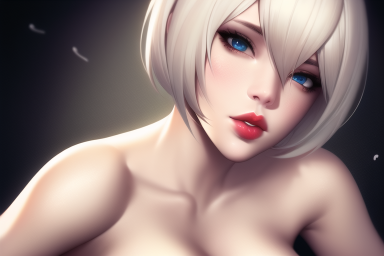 The best android from NovelAI (3) - NSFW, My, Art, Нейронные сети, Artificial Intelligence, Girls, Anime, 2D, Stable diffusion, Longpost, Anime art, Yorha unit No 2 type B, NIER Automata, Boobs, Sperm