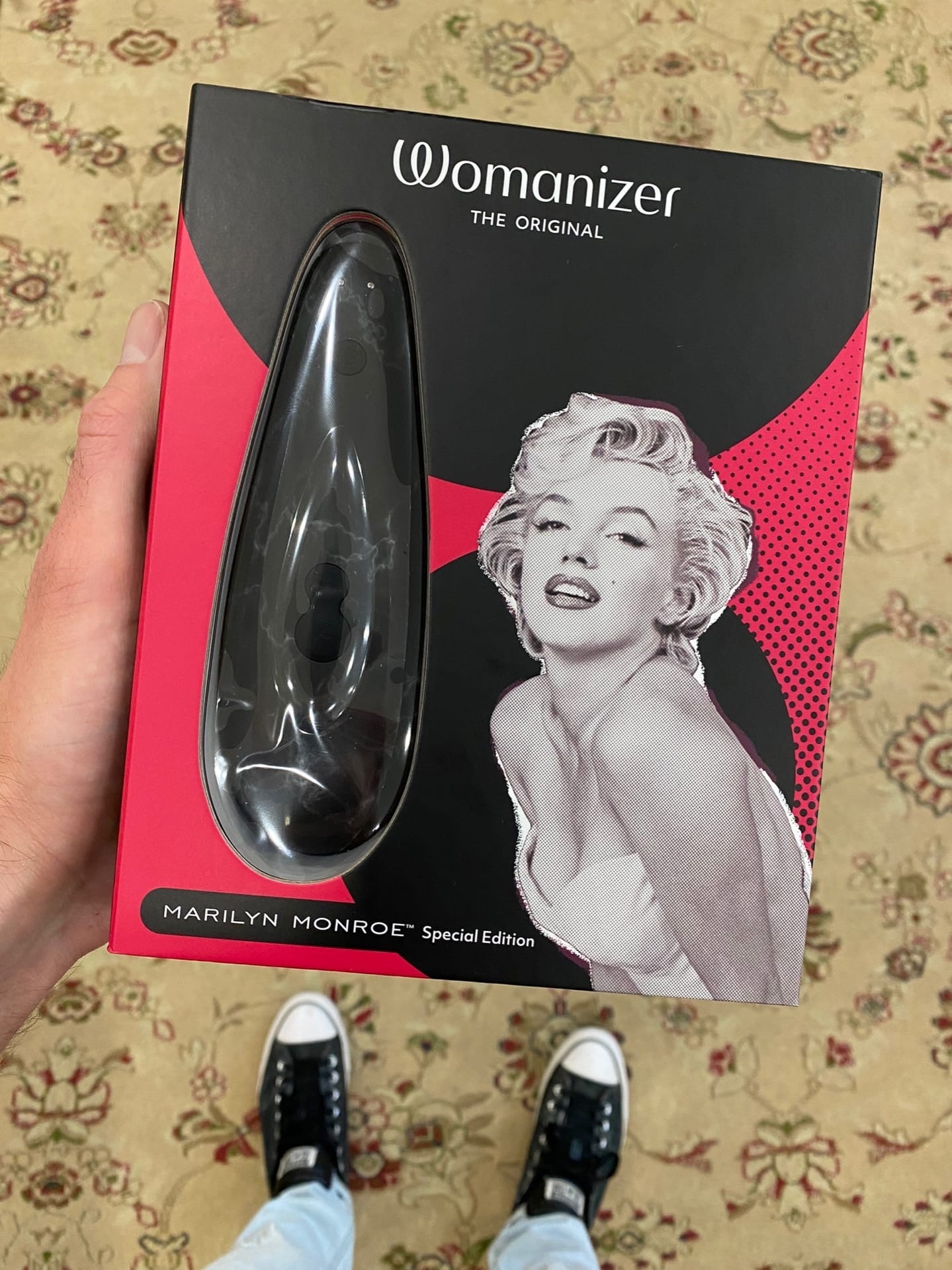 Обзор Womanizer Х Marilyn Monroe - NSFW, Моё, Секс-Игрушки, Мастурбация, Секс, Длиннопост