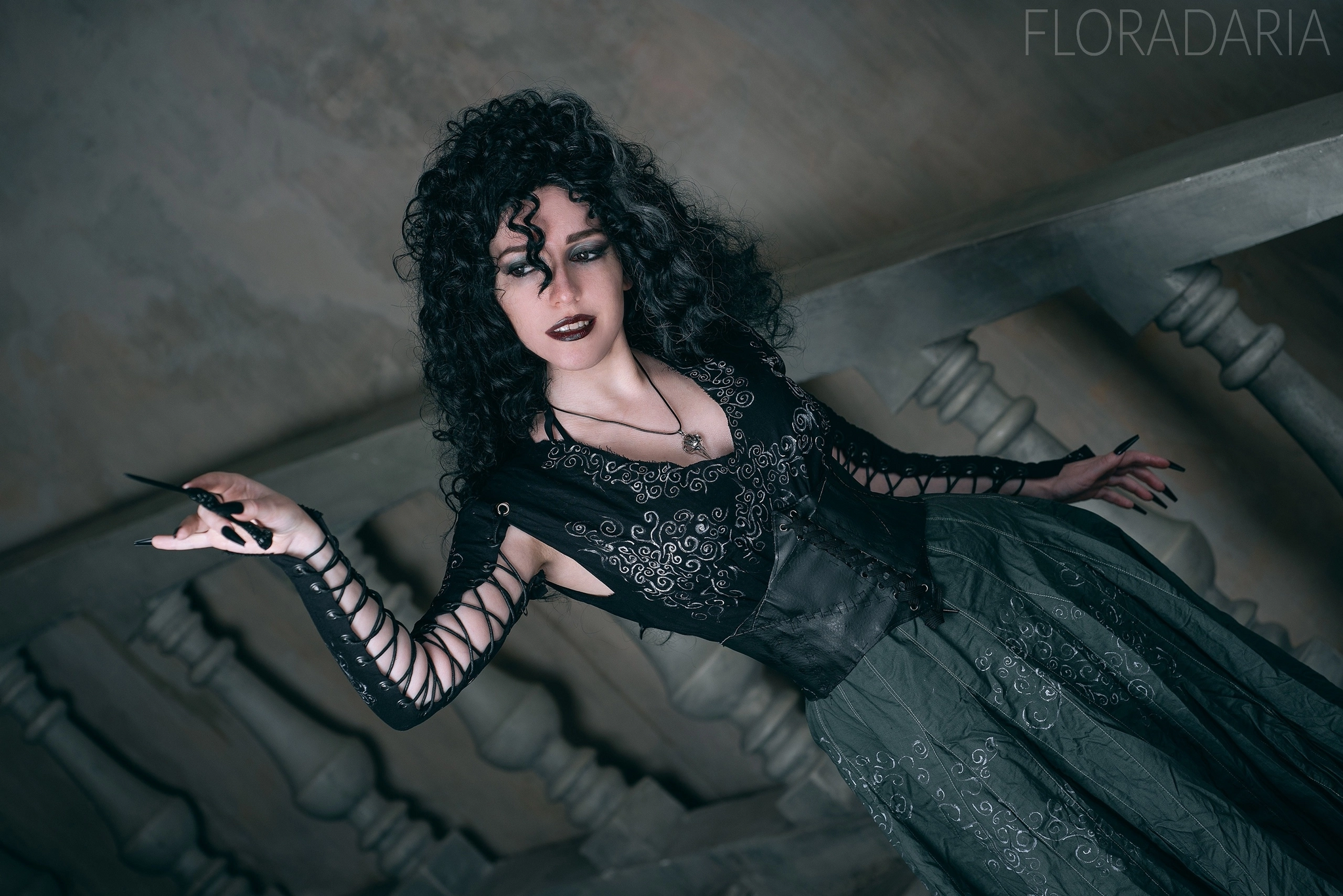 Bellatrix Lestrange - NSFW, Косплей, Эротика, Беллатриса Лестрейндж, Девушки, Колготки, Длиннопост