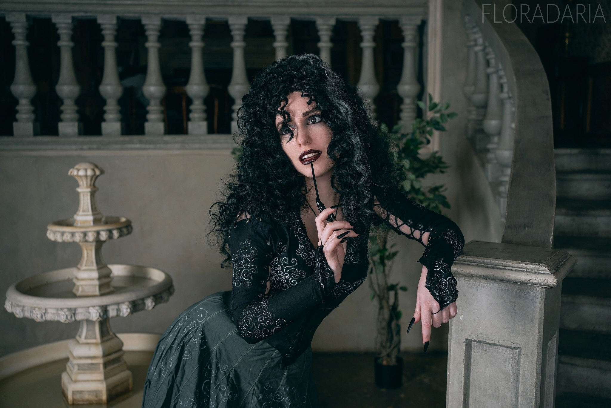 Bellatrix Lestrange - NSFW, Косплей, Эротика, Беллатриса Лестрейндж, Девушки, Колготки, Длиннопост