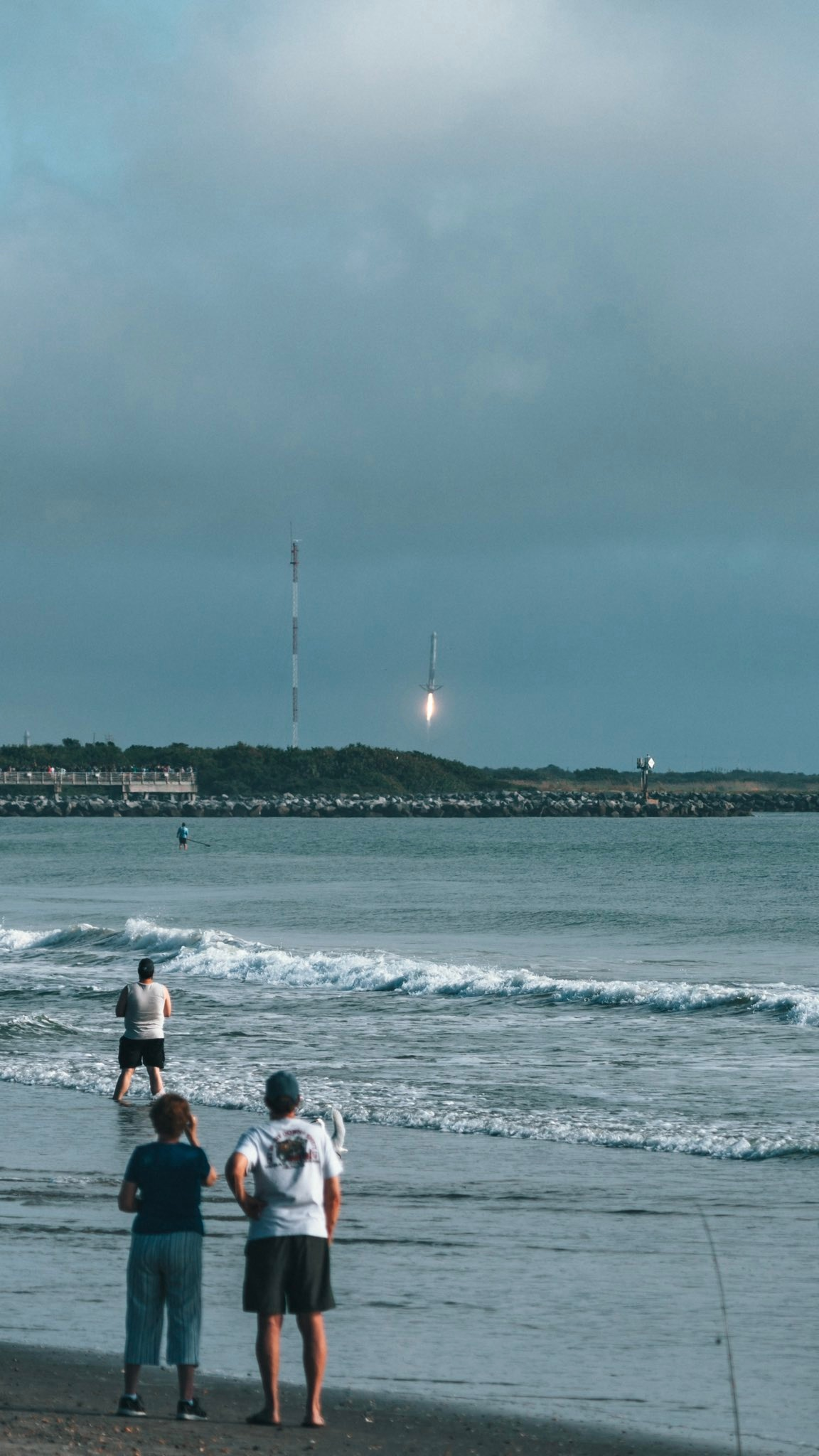 Photos from the Falcon Heavy launch - Technologies, Cosmonautics, Space, USA, Spacex, Rocket, Rocket launch, The photo, Longpost