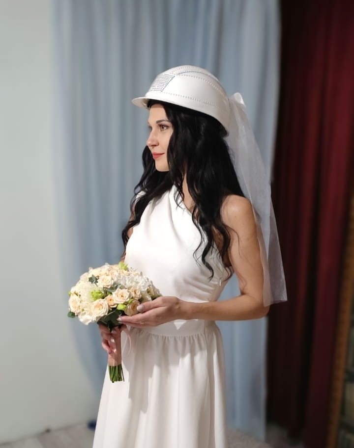 Reply to beautiful - My, Helmet, Wedding, Bride, With your own hands, Longpost