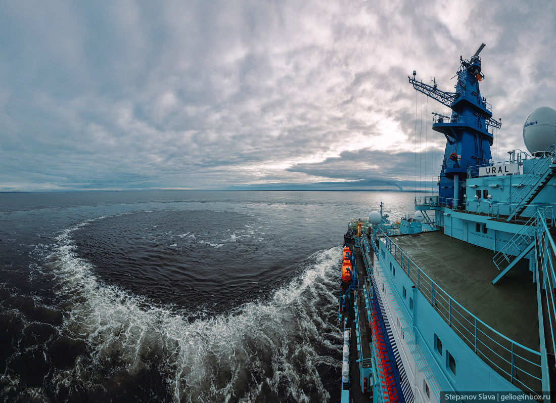 Continuation of the post “The third nuclear-powered icebreaker of project 22220 Ural entered sea trials. Beautiful - news, Russia, Shipbuilding, Nuclear icebreaker, Longpost, Sdelanounas ru, Trial, Reply to post