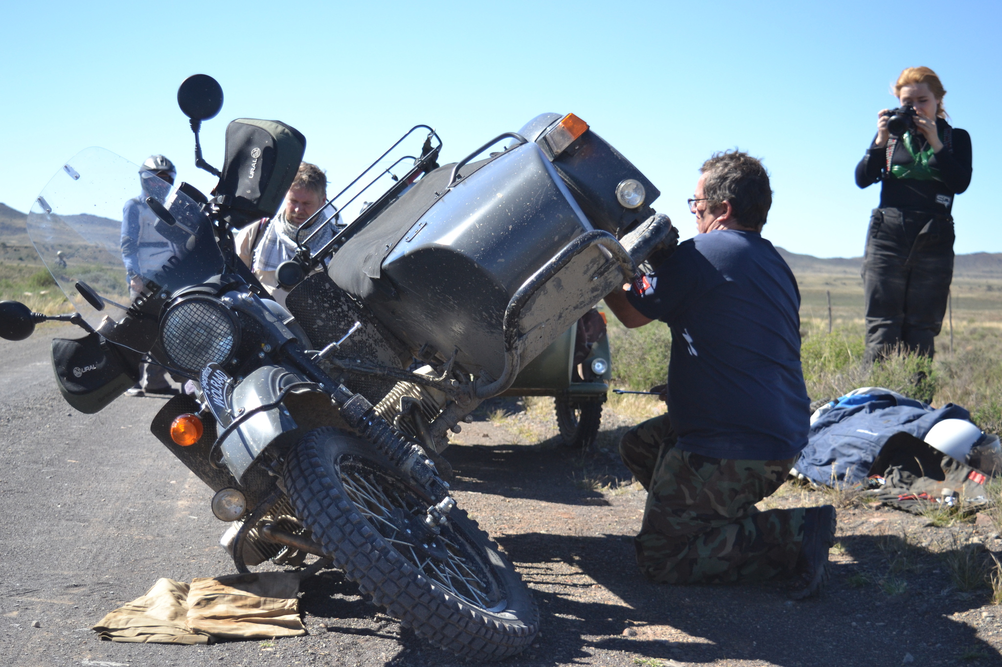 Go, children, to Africa for a walk (3) - My, Travels, Motorcyclists, South Africa, Happiness, Tourism, Eames, Oppose, Saidkar, Africa, Ural motorcycle, Adventures, Desert, Vacation, Longpost