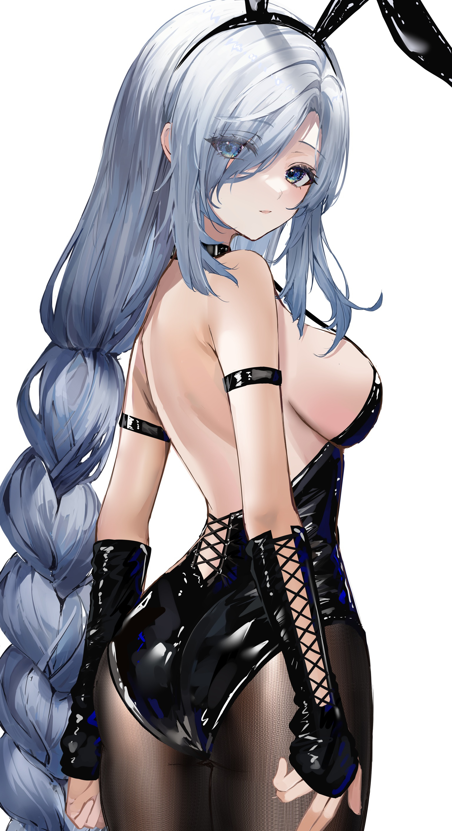 Bunny Girl Series - NSFW, Anime art, Anime, Yelan (Genshin Impact), Hu Tao, Keqing, Raiden shogun, Genshin impact, Longpost, Raiya Atelier, Bunnysuit