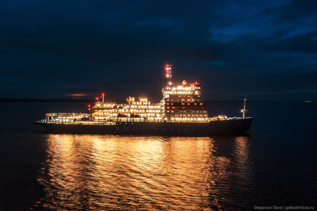 Continuation of the post “The third nuclear-powered icebreaker of project 22220 Ural entered sea trials. Beautiful - news, Russia, Shipbuilding, Nuclear icebreaker, Longpost, Sdelanounas ru, Trial, Reply to post