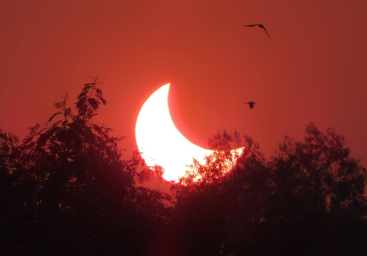 Beautiful eclipse from Kazakhstan - beauty, Nature, Space, Astrophoto, Solar eclipse