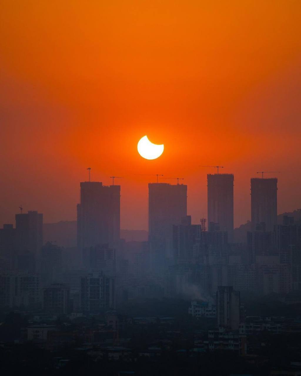 Beautiful eclipse from Kazakhstan - beauty, Nature, Space, Astrophoto, Solar eclipse