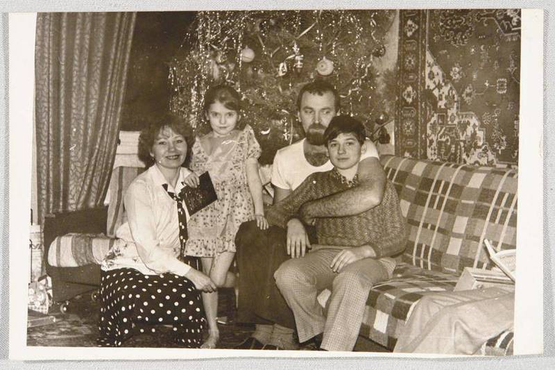 New Year, 1981 - Old photo, Black and white photo, История России, 1981