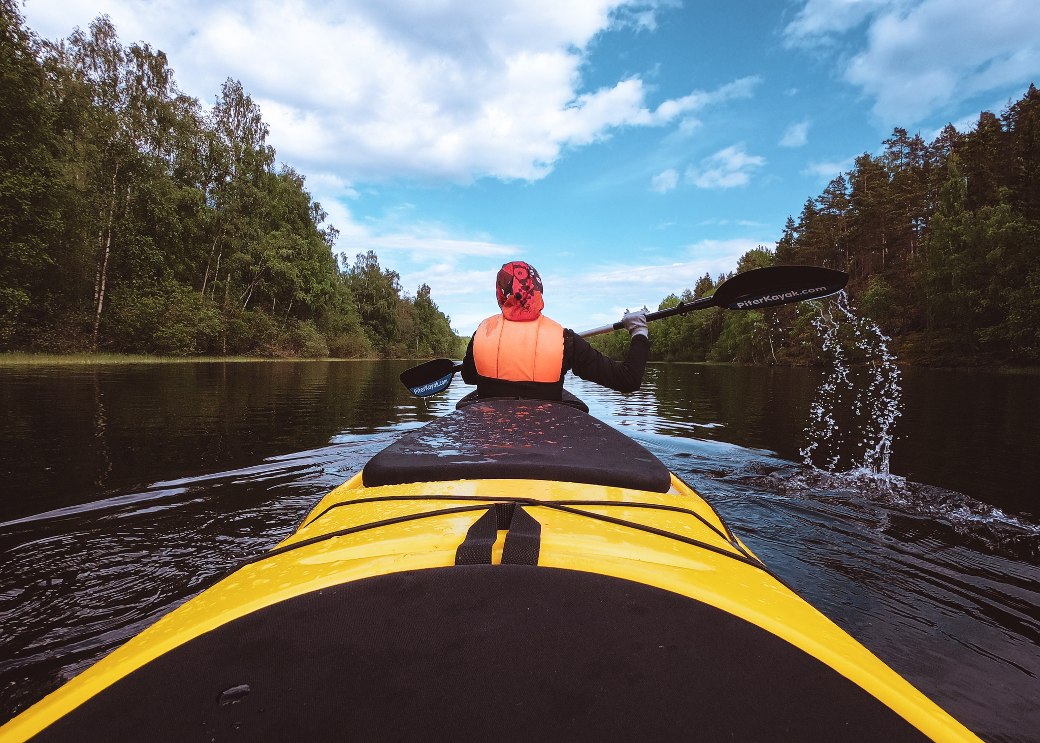 On the skerries of Lake Ladoga in kayaks. Karelia - My, Карелия, Travels, Kayak, Video, Youtube, Ladoga lake, Ladoga skerries