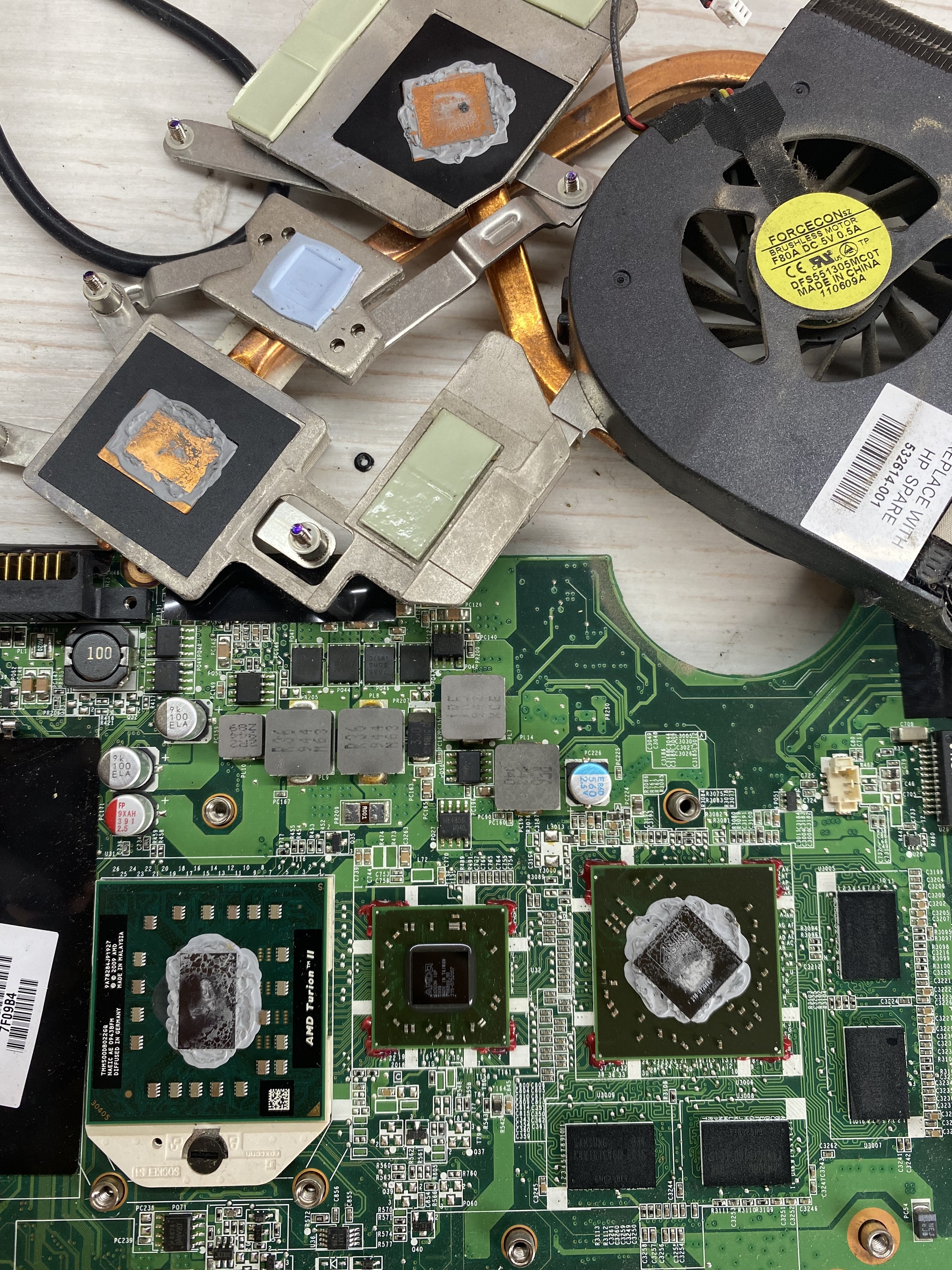 HP Pavilion DV6-2019er laptop repair - My, Repair of equipment, Laptop Repair, Computer Repair, Bga, Longpost