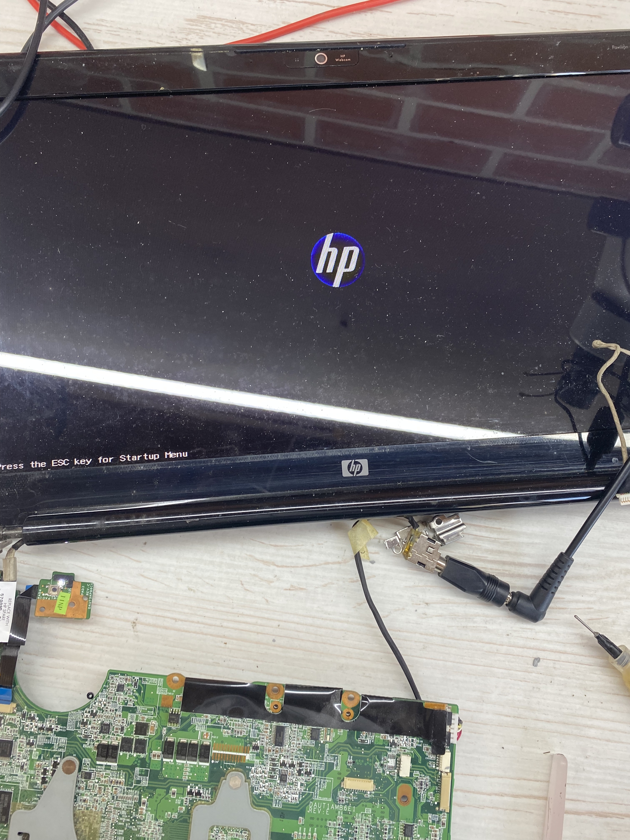 HP Pavilion DV6-2019er laptop repair - My, Repair of equipment, Laptop Repair, Computer Repair, Bga, Longpost