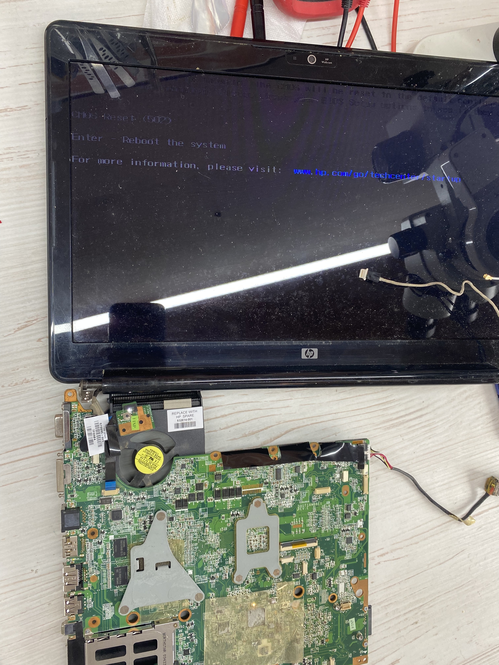 HP Pavilion DV6-2019er laptop repair - My, Repair of equipment, Laptop Repair, Computer Repair, Bga, Longpost