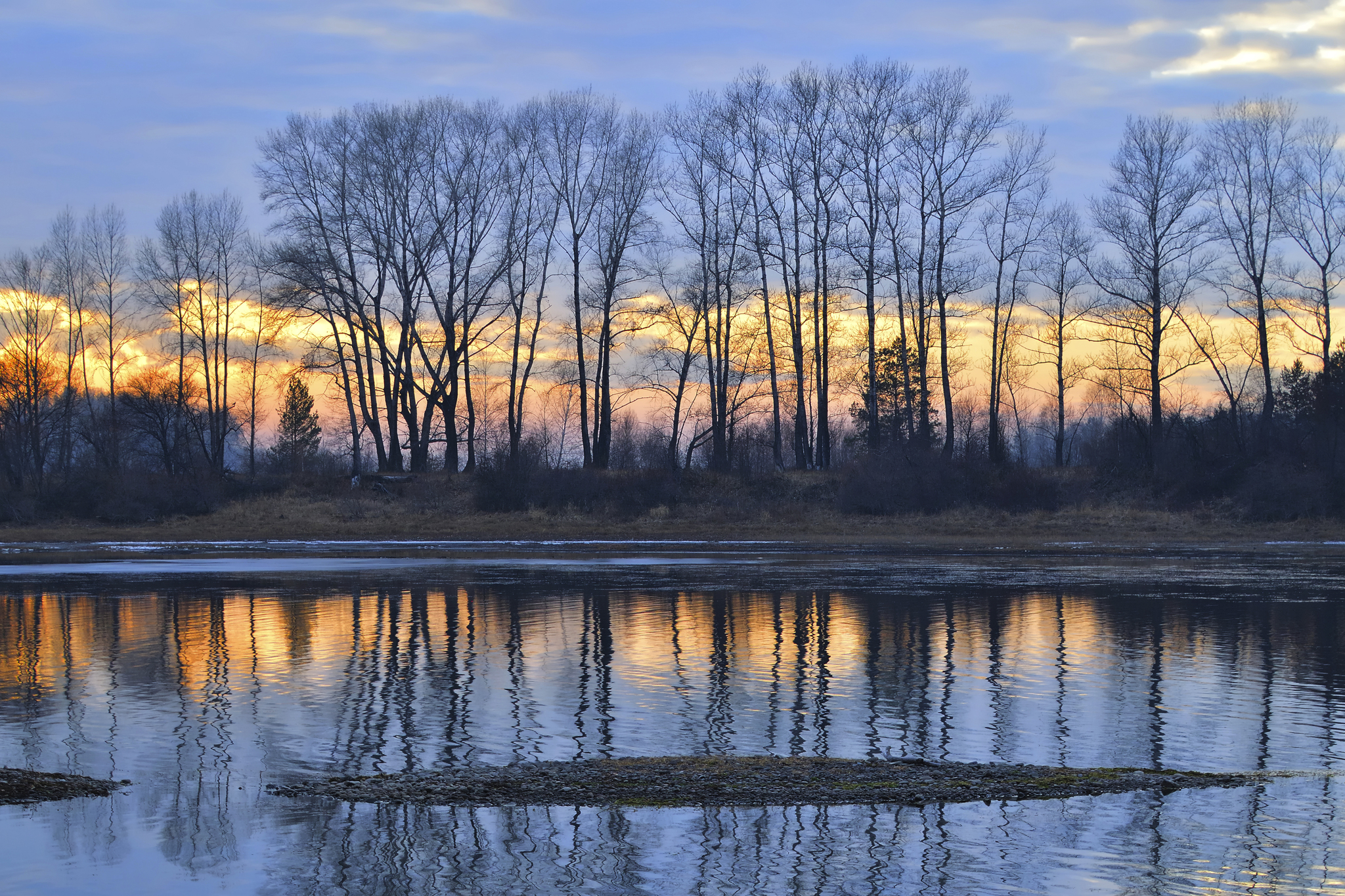 Evening landscapes - My, Krasnoyarsk region, Shushenskoye, The photo, Autumn, River, Sunset, Yenisei