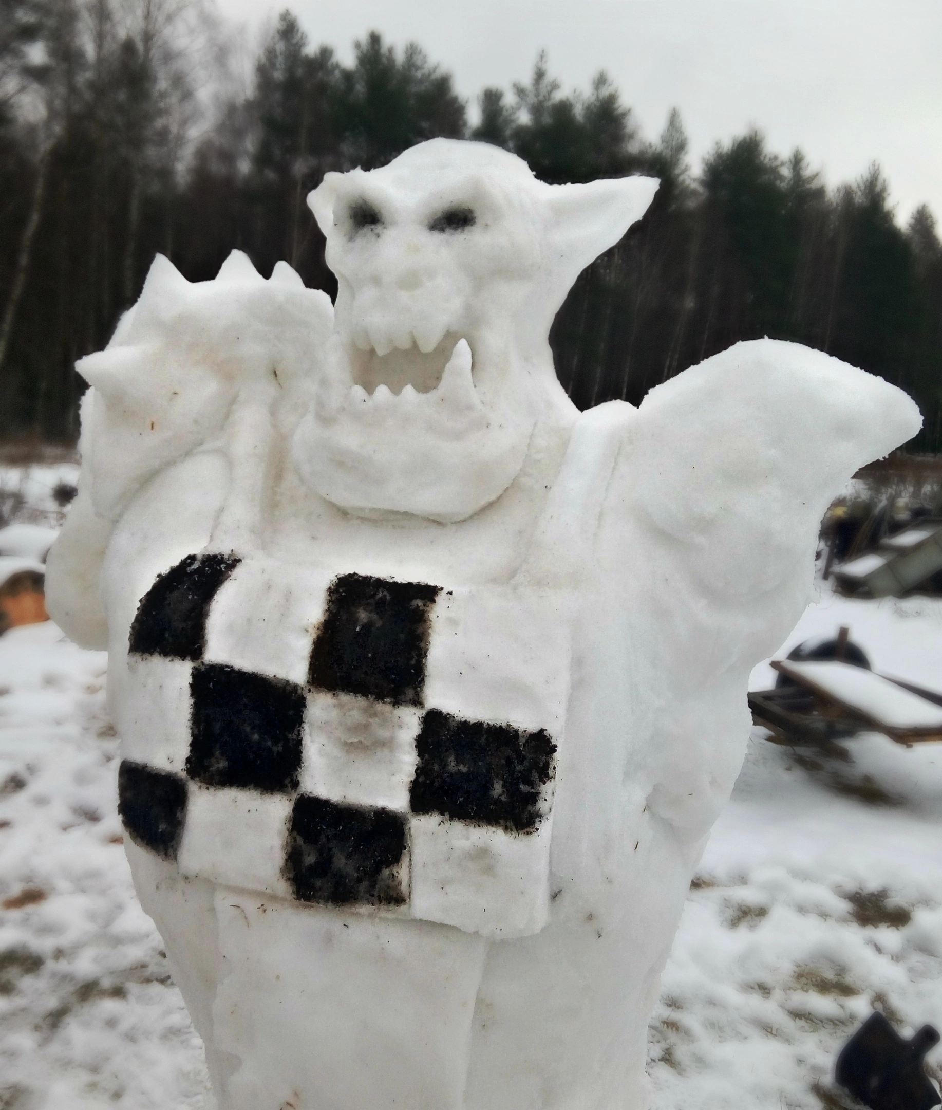 Reply to the post Dream Snowman - Humor, snowman, Picture with text, Warhammer 40k, Longpost