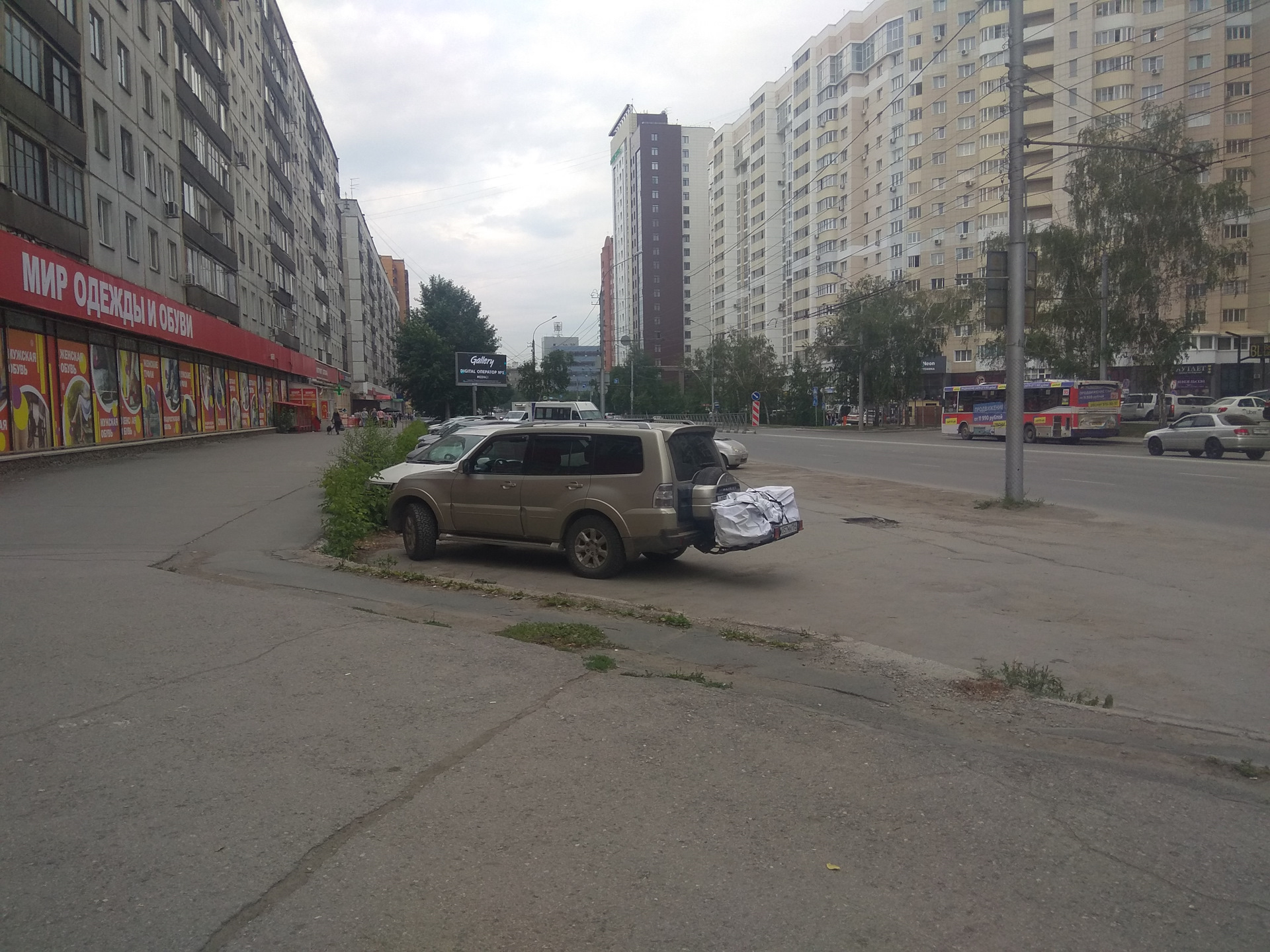 Самодельный велобагажник (велоплатформа) на Pajero 4 - Моё, Mitsubishi Pajero, Велосипед, Багажник, Длиннопост