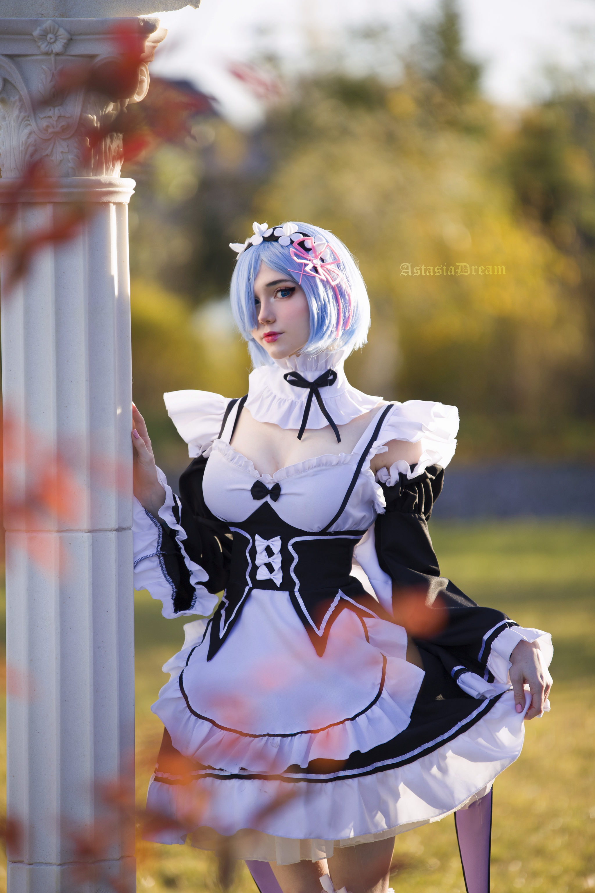 Rem from beauty Astasia Dream - Cosplay, Astasiangel, Rem (Re: Zero Kara), Re: Zero Kara, Longpost