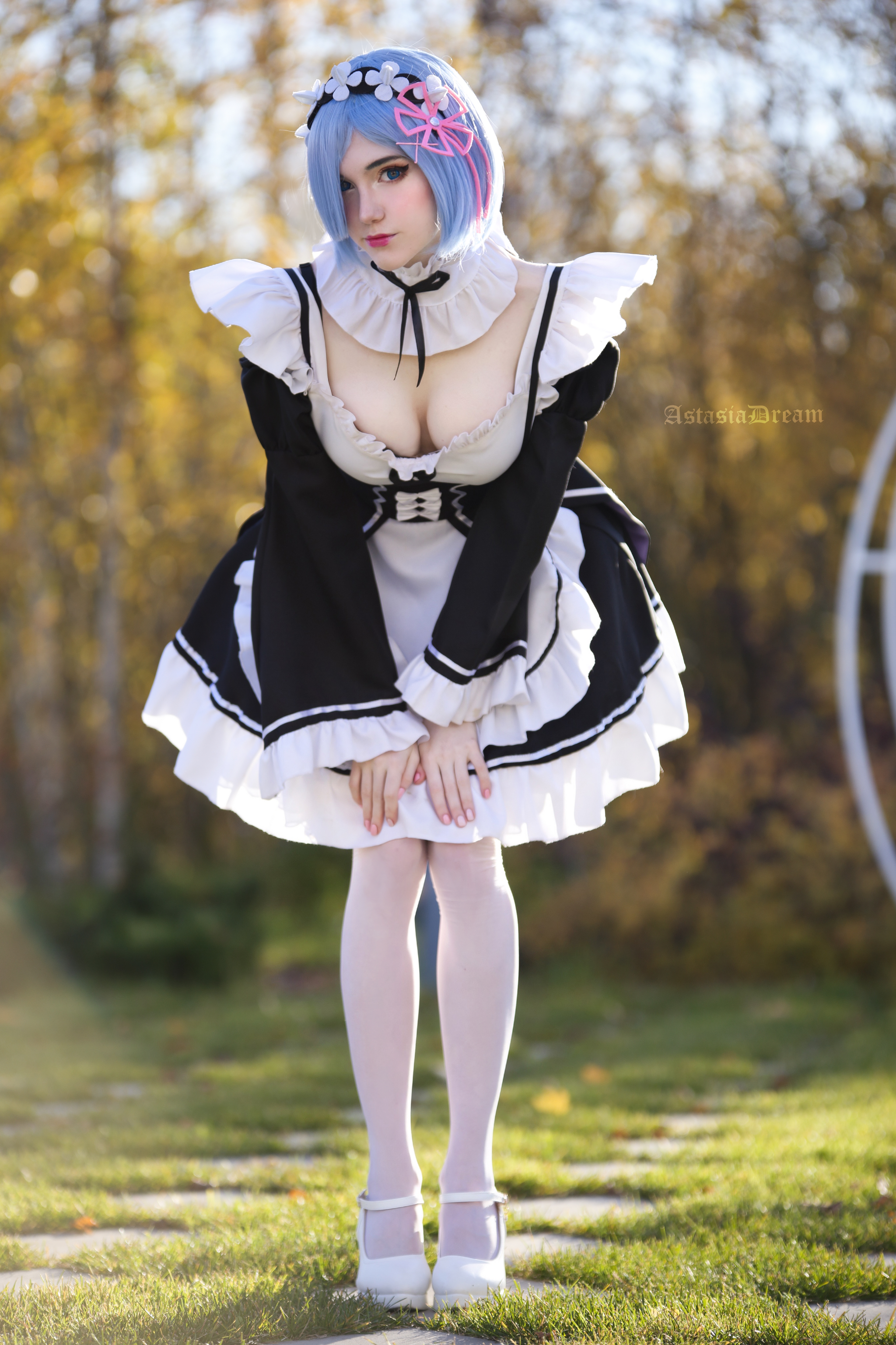 Rem from beauty Astasia Dream - Cosplay, Astasiangel, Rem (Re: Zero Kara), Re: Zero Kara, Longpost