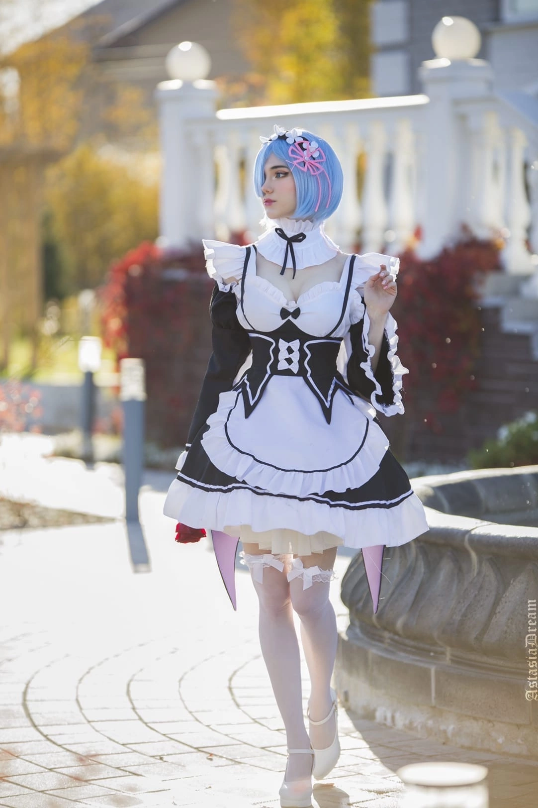 Rem from beauty Astasia Dream - Cosplay, Astasiangel, Rem (Re: Zero Kara), Re: Zero Kara, Longpost