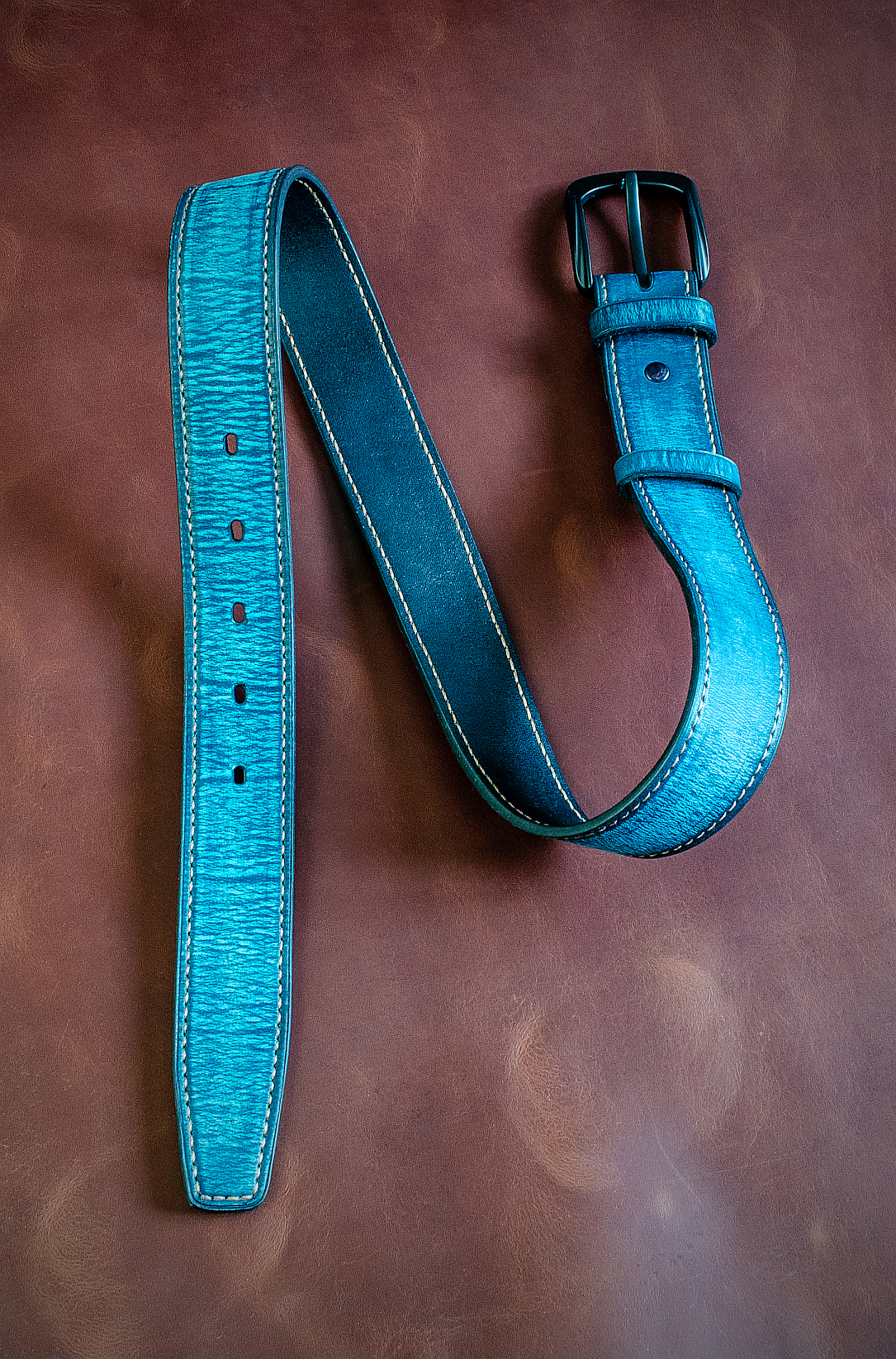 And another belt! - My, Leather, Leather products, Accessories, Handmade, Longpost