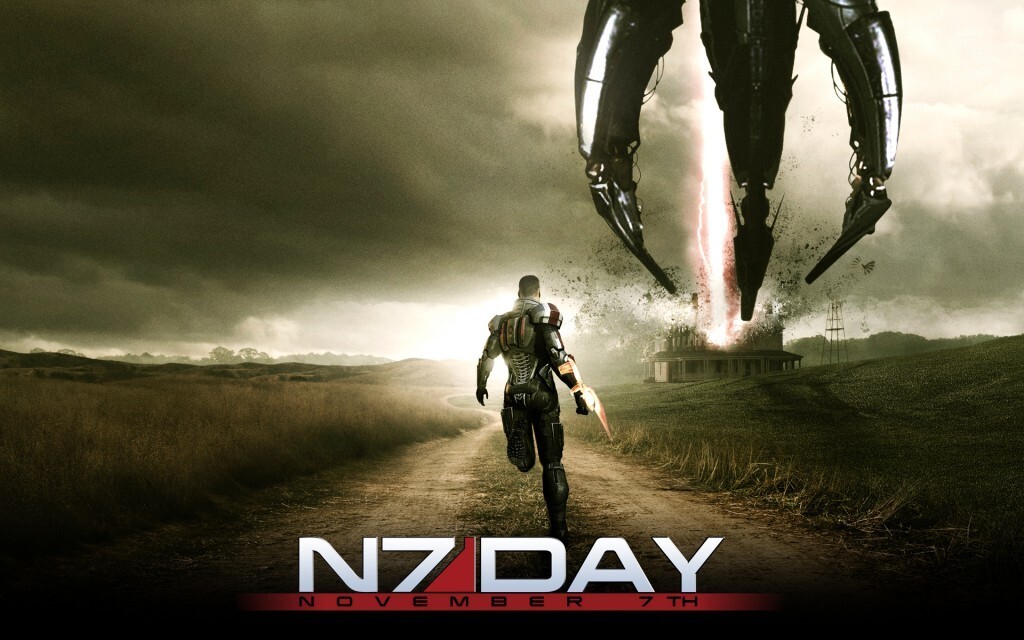 Happy N7 day, comrades! - N7 Day, Mass effect, Game humor, 7 November