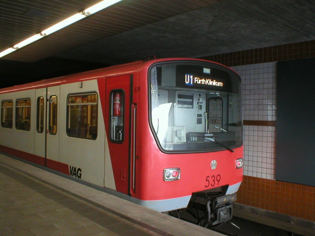 Nuremberg metro. February 2020 - My, Metro, Public transport, Vertical video, Nuremberg, Germany, Video, Soundless, Longpost