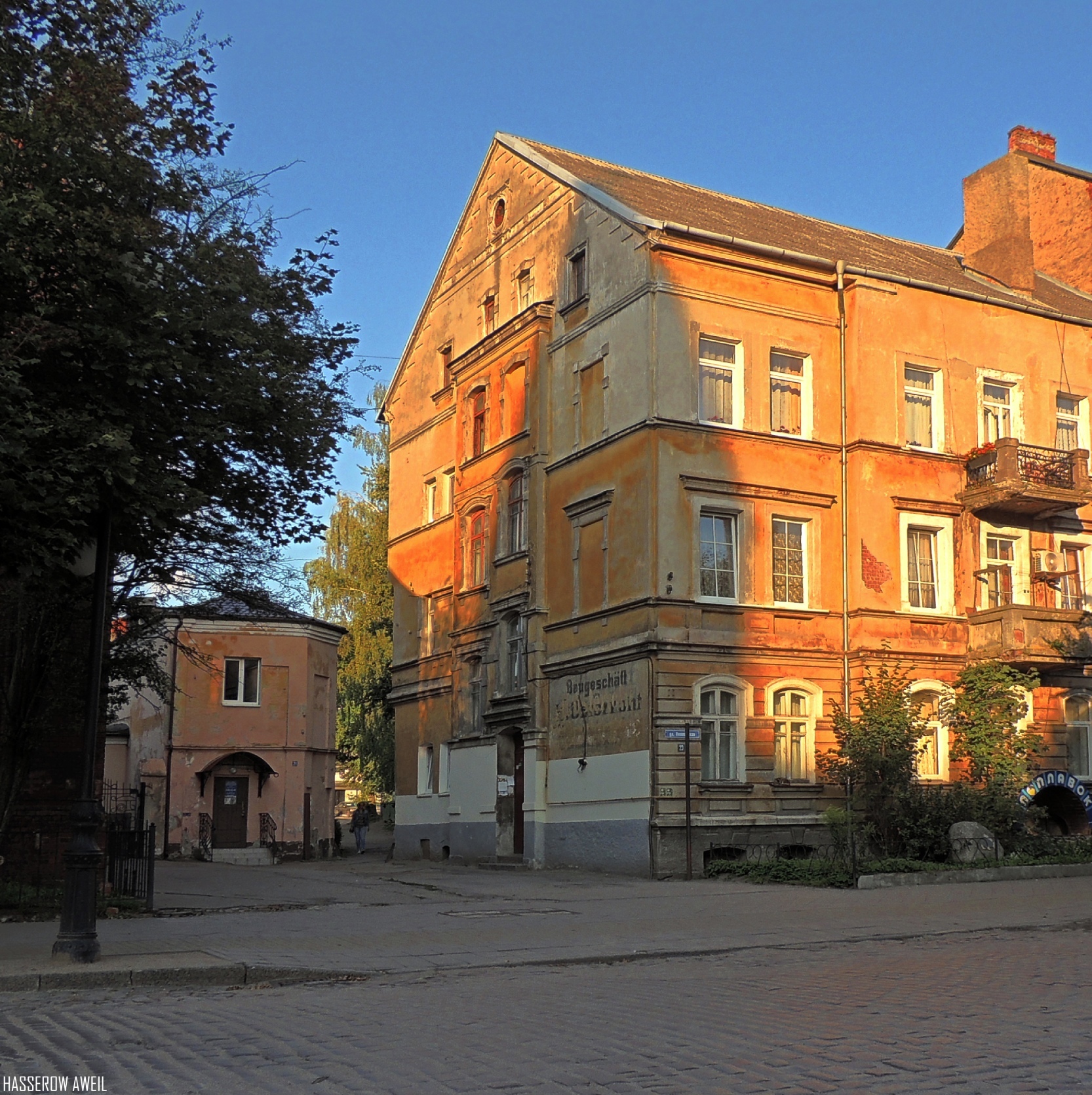 Insterburg inscriptions in Chernyakhovsk - My, Kaliningrad region, Kaliningrad, Chernyakhovsk, The photo, Architecture, sights, Monument, The writing is on the wall, Inscription, City walk