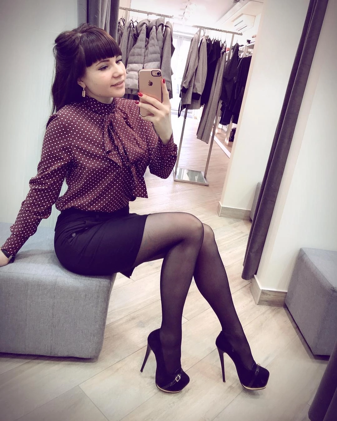 Dark - Girls, The photo, Tights, Dark, Longpost