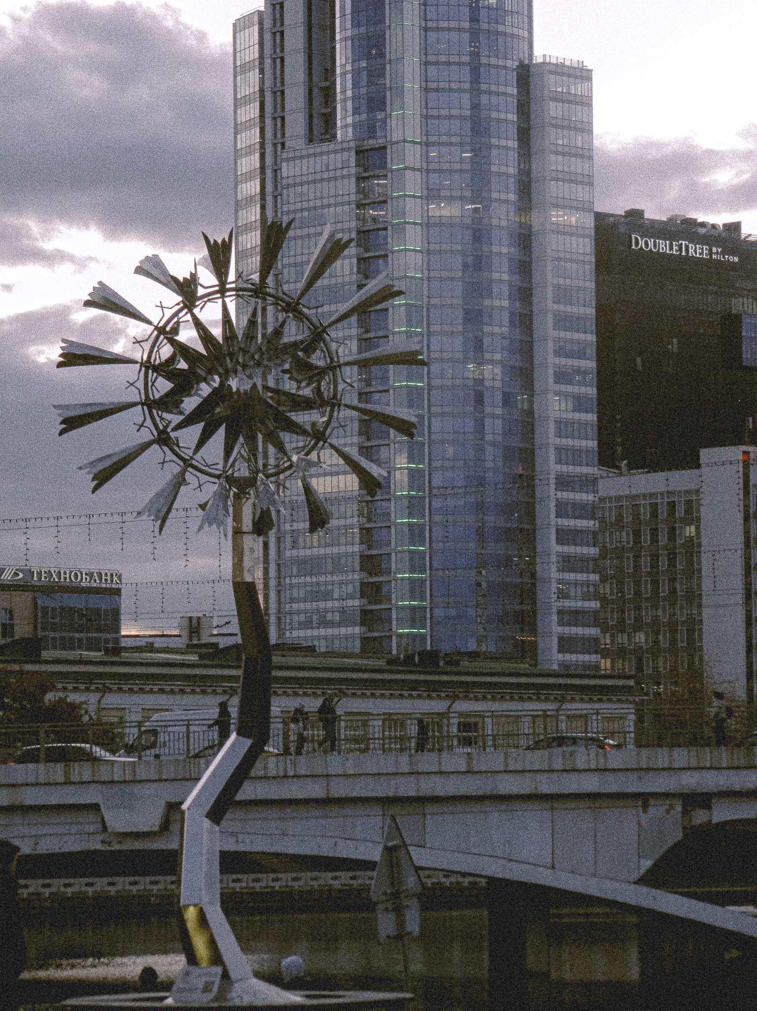 Urban landscape. Nemiga in October - My, Republic of Belarus, Minsk, City walk, Canon, Architecture