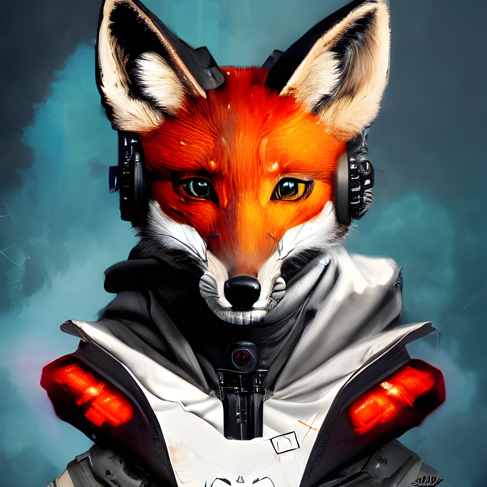 There are never too many foxes 4 - My, Нейронные сети, Stable diffusion, Midjourney, Steampunk, Longpost