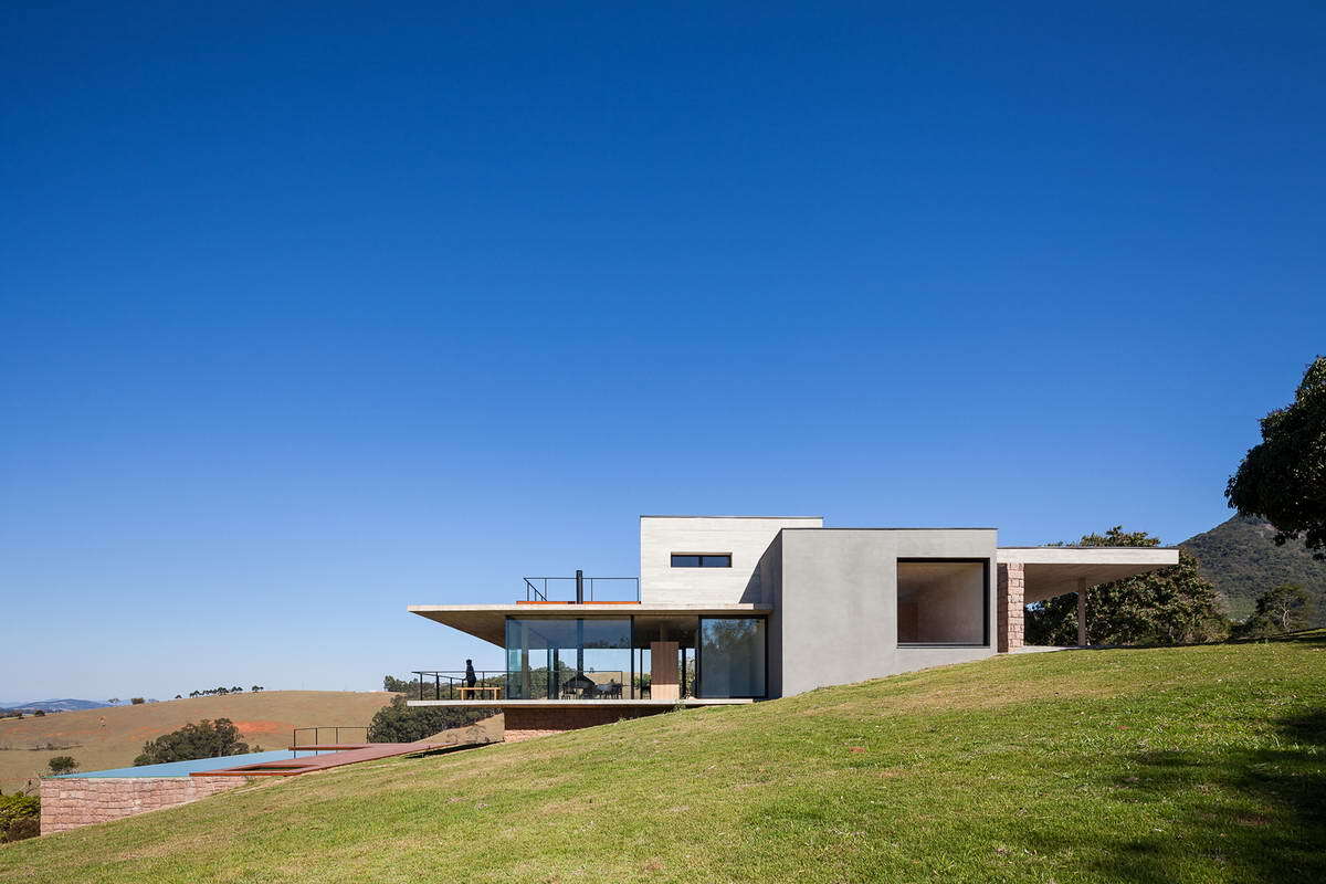 Mountain house in Brazil - My, Architecture, House, Dacha, Longpost