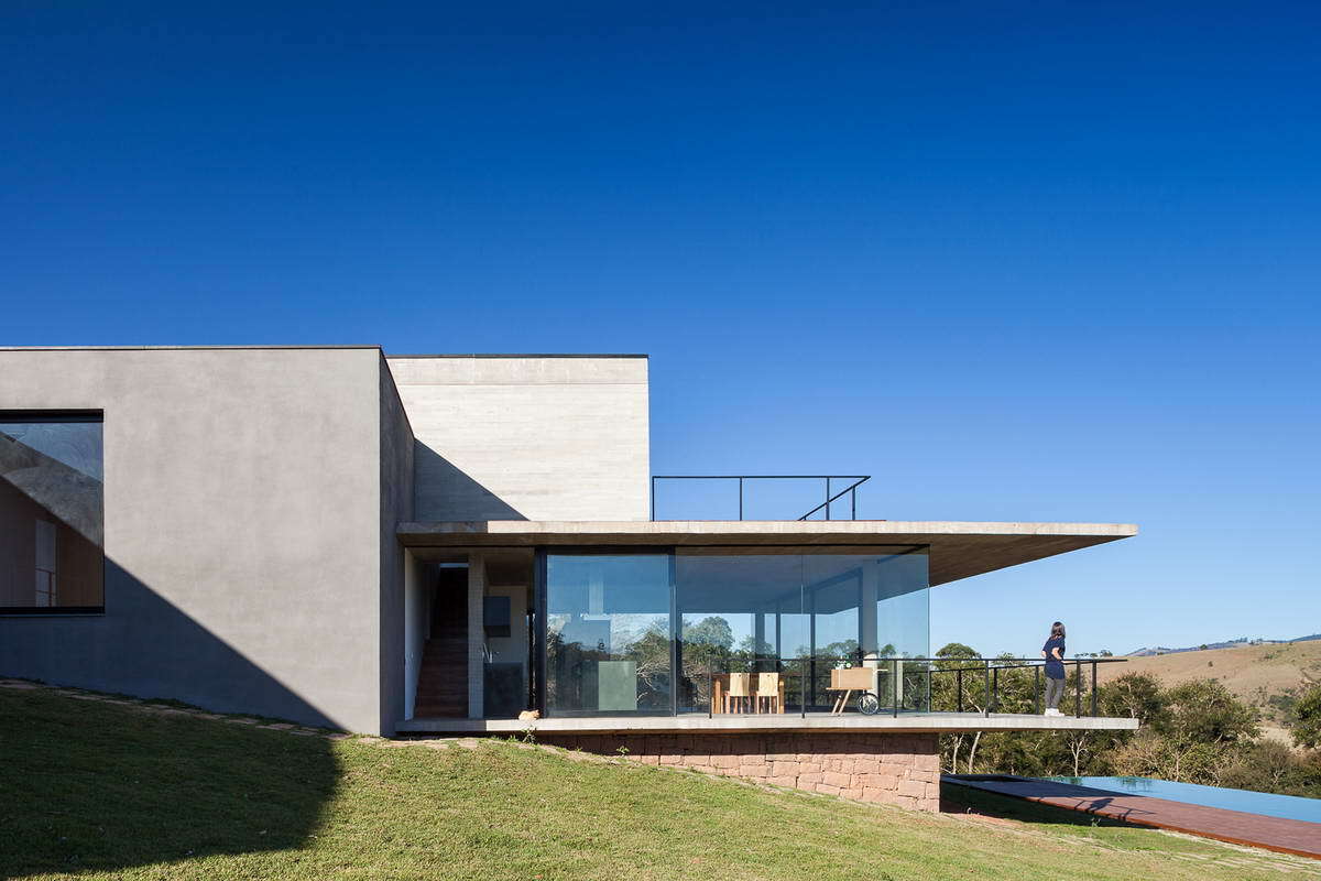 Mountain house in Brazil - My, Architecture, House, Dacha, Longpost