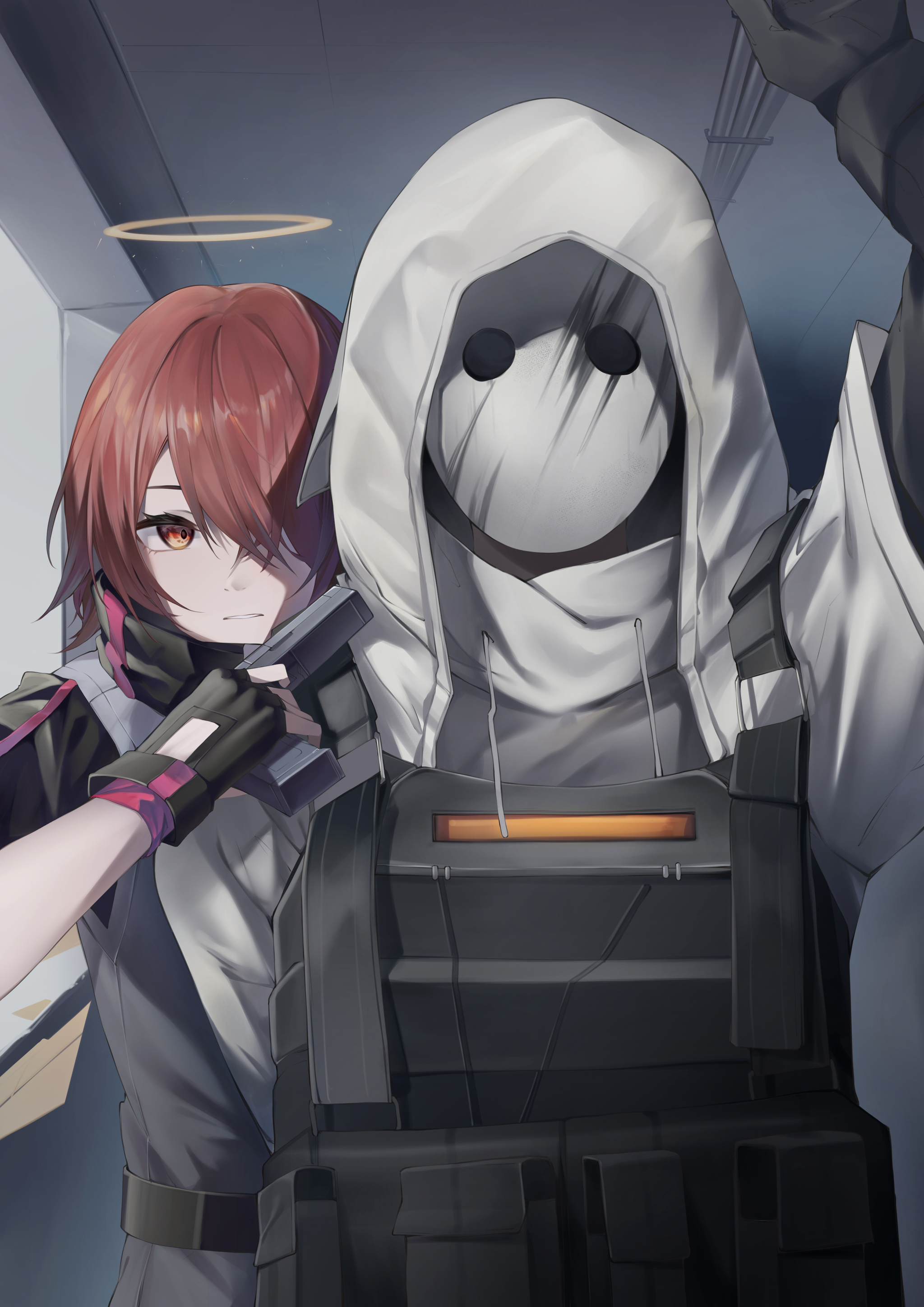 Arknight operators - Anime, Anime art, Arknights, Astesia, Specter (Arknights), Gravel, Silence (Arknights), Mostima, Frostleaf, Nearl, Exusiai, Video, Vertical video, Longpost