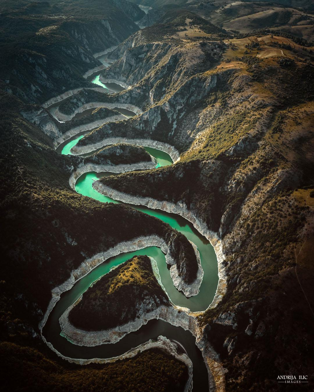 River Uvac in Serbia - Nature, River, The photo, Serbia