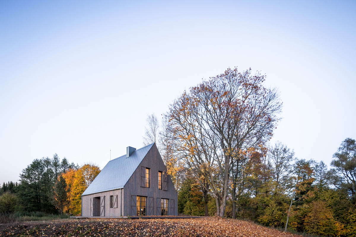 Traditional house in Lithuania - My, Architecture, Design, Dacha, Longpost