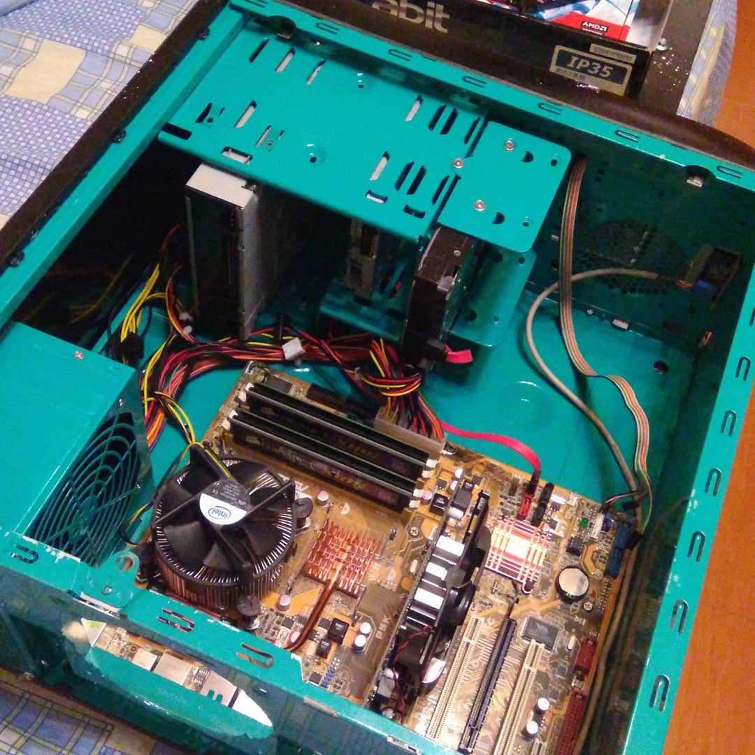 Garage computer or do-it-yourself PC modding - My, With your own hands, Modding, Computer, Longpost, Needlework with process