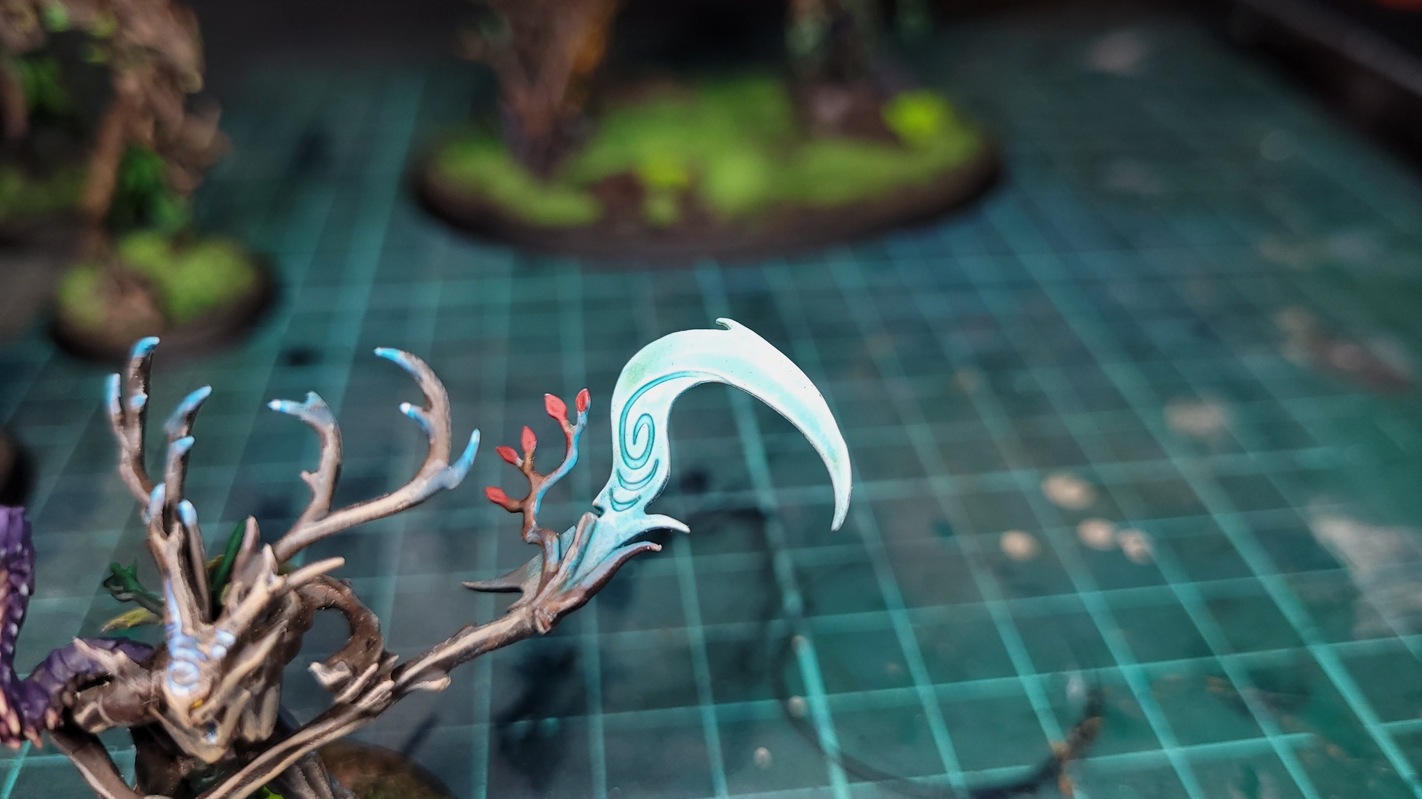 Age of Sigmar Sylvaneth - My, Warhammer, Warhammer fantasy battles, Sylvaneth, Longpost, Painting miniatures, Board games, Needlework without process