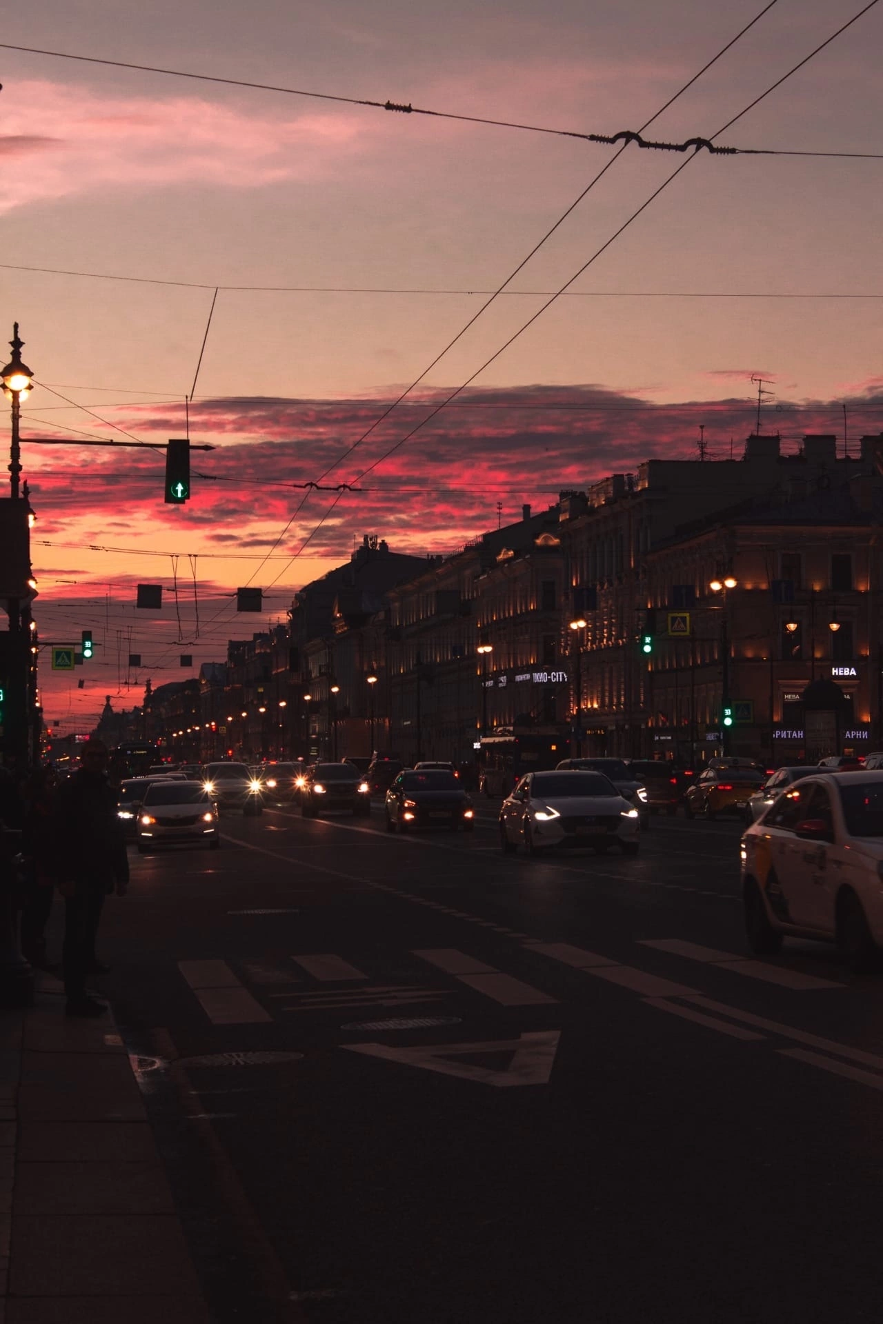 The atmosphere of the evening Petersburg - The photo, Saint Petersburg, Evening, Urban environment