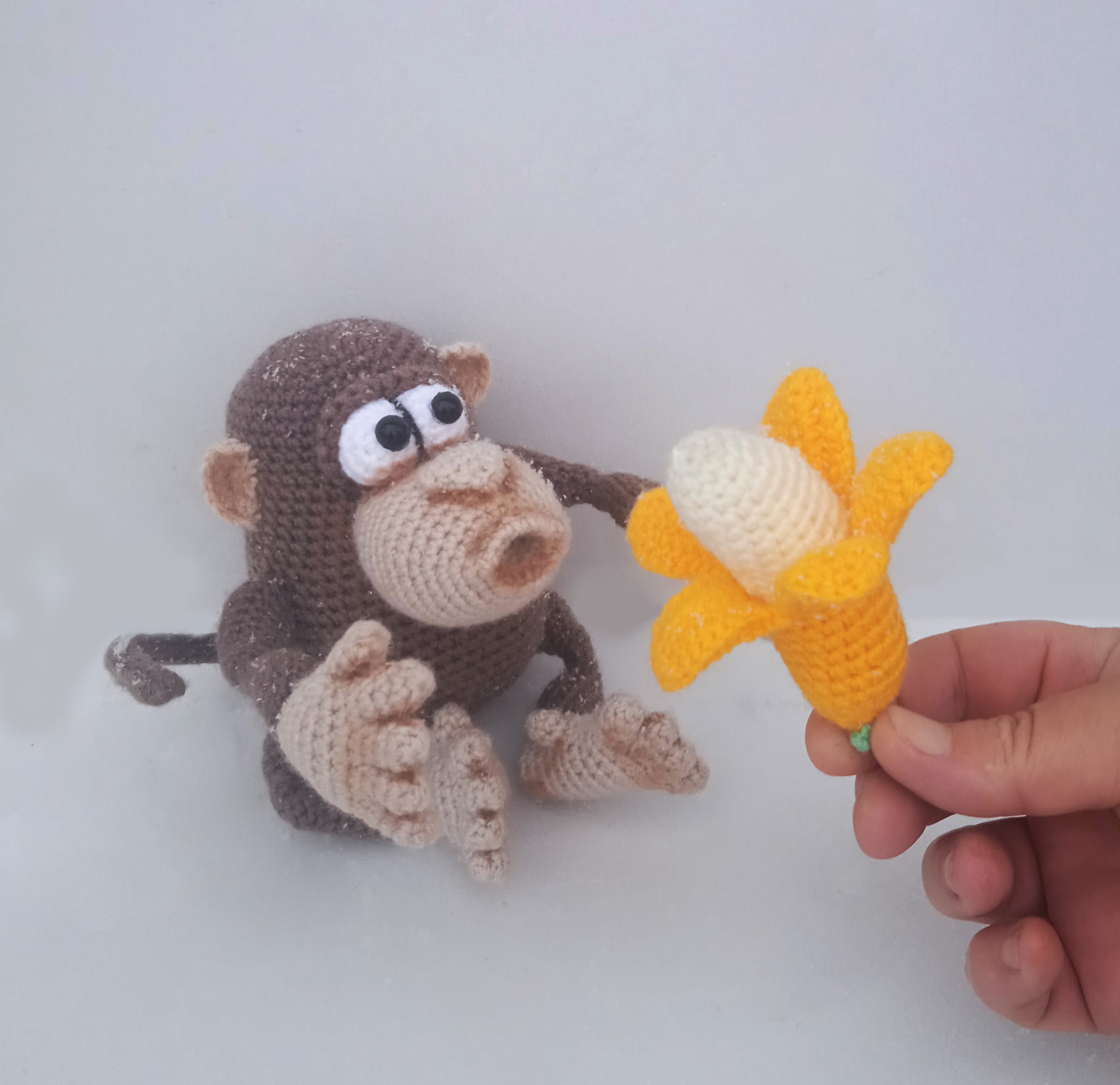 обезьяны крючком - Тыква: Вяжем игрушки