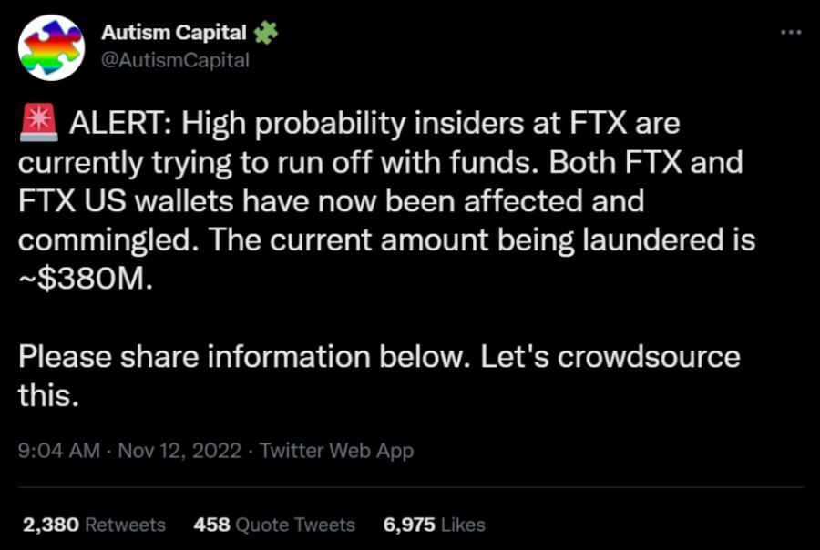 FTX is getting worse: the exchange was hacked at night, and Bankman-Frida's Alameda was controlled by a 28-year-old Potter fan - My, Finance, Investments, Stock exchange, Stock market, Cryptocurrency, Cryptoexchange, Bankruptcy, Deception, Longpost