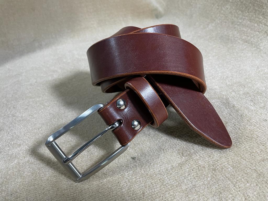 Pair of straps - My, Natural leather, Leather, Leather products, Accessories, Male, Longpost, Needlework without process